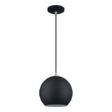 Kuppola 12W LED Globe Pendant 15.5 Inch Tall and 9.25 Inch Wide by Livex - 60278