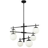 Caelia 6 Light Large 3 Tier Chandelier by Dainolite - CAE-306C
