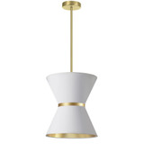 Caterine 1 Light Medium 2 Tier Pendant by Dainolite - CTN-121P