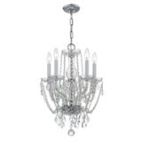 Lindsay Quadrant 5 Light Small Chandelier by BSH 49-BEL-406211 - 49-BEL-406211