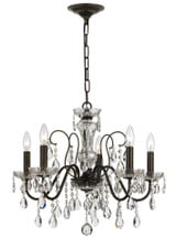 Butler 5 Light Medium Chandelier by Crystorama - 3025