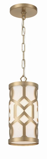 Jennings 1 Light Small Pendant by Crystorama - 2260
