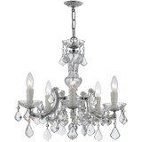 Maria Theresa 5 Light Small Chandelier by Crystorama 4376