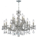 Barclay Avenue 12 Light Large Chandelier by Bailey Street Home - 49-BEL-406399