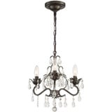 Paris Market 3 Light Mini Chandelier by Crystorama - 4534