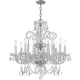 Lindsay Quadrant 8 Light Large Chandelier by Bailey Street Home - 49-BEL-406524