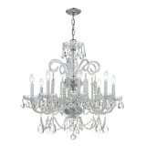 Lindsay Quadrant 8 Light Large Chandelier by Bailey Street Home - 49-BEL-406524