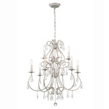 Ashton 9 Light Medium Chandelier by Crystorama - 5019