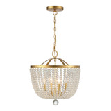 Rylee 4 Light Small Chandelier by Crystorama - 604