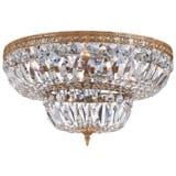 Ceiling Mount 6 Light 24 Inch Wide Flush Mount by Crystorama - 724