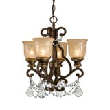 Norwalk 4 Light Small Chandelier by Crystorama - 7504