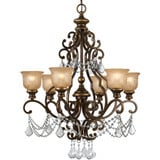 Norwalk 6 Light Large Chandelier by Crystorama - 7516
