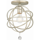 Solaris 1 Light 9 Inch Wide Flush Mount by Crystorama - 9220_CEILING
