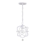 Solaris 1 Light 9 Inch Wide Pendant by Crystorama - 9220