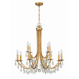 Bridgehampton 12 Light Large Chandelier by Crystorama - 8829