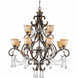 Rosehill Leas 12 Light Oversized Chandelier by Bailey Street Home - 49-BEL-406795