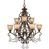 Norwalk 9 Light Large Chandelier by Crystorama - 7509