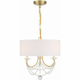 Empress Esplanade 3 Light Small Chandelier by Bailey Street Home - 49-BEL-1279546