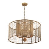 Moss Syke 4 Light Medium Chandelier by Bailey Street Home - 49-BEL-931580
