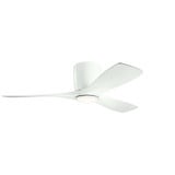 Upland Buildings 3 Blade Hugger Ceiling Fan LED Lights 48 Inch Wide by BSH - 147-BEL-3329890