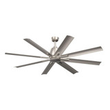 Breda 8 Blade Ceiling Fan 16.4 Inches Tall and 65 Inches Wide by Kichler  - 310265