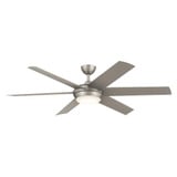 Mint 6 Blade Ceiling Fan with Light Kit 60 Inch Wide by Kichler - 310260