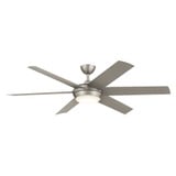 Mint 6 Blade Ceiling Fan with Light Kit 60 Inch Wide by Kichler - 310260