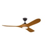 Mylo 3 Blade Ceiling Fan with Light Kit 60 Inch Wide by kichler - 310560