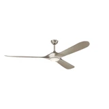 Mylo Weather Plus 3Blade Ceiling Fan with Light Kit 80 Inch Wide by kichler - 310680