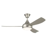 Ample 3 Blade Ceiling Fan with Light Kit 54 Inches Wide by Kichler - 310354