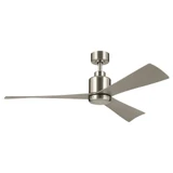 True 3 Blade Ceiling Fan In Minimalist Style 52 Inch Wide by Kichler - 310452