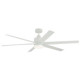 Oakhill Pines 6 Blade Ceiling Fan with Light Kit 15 Inch and 65 Inch Wide by BSH - 147-BEL-1371129
