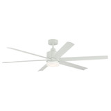 Oakhill Pines 6 Blade Ceiling Fan with Light Kit 15 Inch and 65 Inch Wide by BSH - 147-BEL-1371129