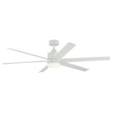 Oakhill Pines 6 Blade Ceiling Fan with Light Kit 15 Inch and 65 Inch Wide by BSH - 147-BEL-1371129