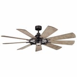 Gentry Ceiling Fan with Light Kit 65 inches wide by Kichler  - 300265