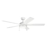 Starkk Ceiling Fan with Light Kit 14.25 Inch H by 60 Inch W by Kichler  - 330180