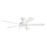 Starkk Ceiling Fan with Light Kit 14.25 Inch H by 60 Inch W by Kichler - 330180