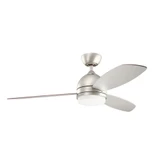 Vassar Ceiling Fan with Light Kit 15 Inch tall by 52 Inch wide by Kichler - 330002