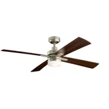 Lija Ceiling Fan with Light Kit 52 inches wide by Kichler - 330140