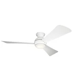Sola Ceiling Fan with Light Kit 11 Inch tall by 54 Inch wide by Kichler - 330152