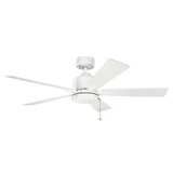 Lucian II 5 Blade 52 Inch Ceiling Fan 13.5 inches tall by Kichler - 330242