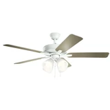 Sixth Street Ceiling Fan with Light Kit 52 Inch wide by BSH - 147-BEL-3329898