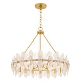 Abigail 15W 6 LED Pendant 24 Inch Tall and 28 Inch Wide by Quoizel - ABI2828