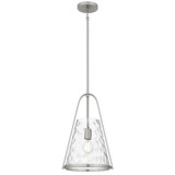Briley 1 Light Mini Pendant 18 Inch Tall and 11.5 Inch Wide by Quoizel - BRIL1511
