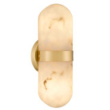 Bree 15W 2 LED Wall Sconce 12.5 Inch Tall and 4.75 Inch Wide by Quoizel - BREE8704