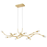 Cora 6W LED Island 10.5 Inch Tall and 50 Inch Wide by Quoizel - PCCOR1250