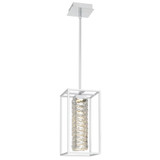 Dazzle 9W LED Mini Pendant 16.75 Inch Tall and 8 Inch Wide by Quoizel - PCDZ1508