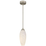 Burnett 9W LED Mini Pendant 13.75 Inch Tall and 5 Inch Wide by Quoizel - PCBUR1505