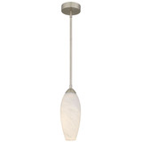 Burnett 9W LED Mini Pendant 13.75 Inch Tall and 5 Inch Wide by Quoizel - PCBUR1505