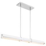 Theodore 41W LED Island 4.25 Inch Tall and 48 Inch Wide by Quoizel - PCTED148